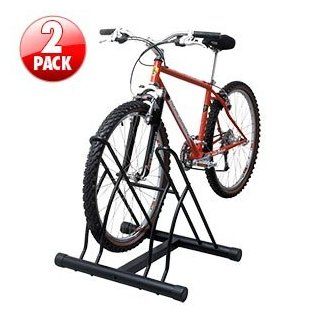 Double Floor Bike Stand 2 pack  Bike Racks  Sports & Outdoors