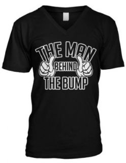 The Man Behind The BUMP Men's V neck T shirt Clothing