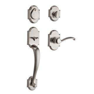 Kwikset Austin SecureKey Satin Nickel Residential Single Lock Door Handleset