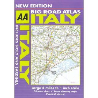 Big Road Atlas Italy (AA Atlases) Agostini 9780749515270 Books