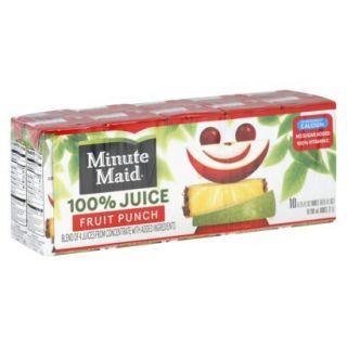Minute Maid Fruit Punch 100% Juice Box 6.75 oz,