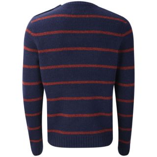 Farah 1920s Mens Ewart Sweater   Navy      Mens Clothing