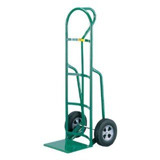 Reinforced Nose Hand Truck w/ Loop Handle and Solid Rubber Tires