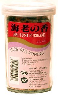 JFC Ebi Fumi Furikake Rice Seasoning, 1.7 Ounce Jars (Pack of 4)  Meat Seasonings  Grocery & Gourmet Food