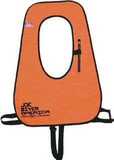 JoeDiver's Best Safety Orange XL Snorkeling Vest for the BIG GUY   Snorkel Vest     Diving Snorkel Vests  Sports & Outdoors