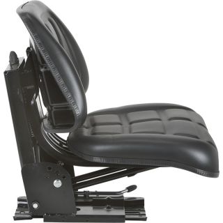 A & I Black Suspension Seat — Black, Model# T222BL  Suspension Seats