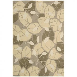 Fantasy Leaf Design Area Rug