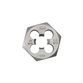High Carbon Steel Hexagon 1" Across Flat Die 9mm To 0.75 (han9735) Category Taps And Dies