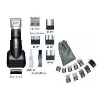 Oster Ess (Exclusive Salon System) Destiny Cord Corded and Cordless Rechargable Hair Barber Pro Professional Heavy Duty Quiet Clipper. Comes with Charging stand and guides. Health & Personal Care