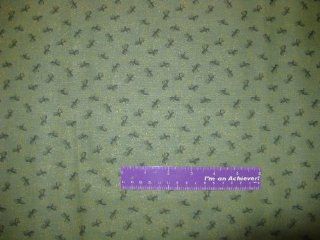 42" Wide Dragonfly Toss Cotton Fabric BY THE HALF YARD