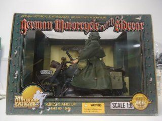 The Ultimate Soldier German Motorcycle with Sidecar Toys & Games