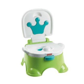 Fisher Price Royal Stepstool Potty, Blue  Toilet Training Potties  Baby