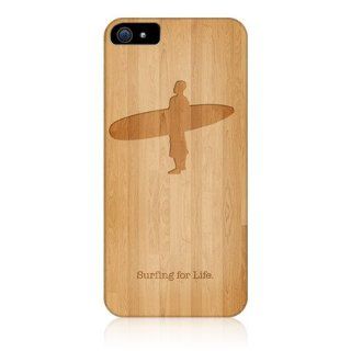 Head Case Designs Extreme Sports Surf Wood Protective Back Case Cover for Apple iPhone 5 5s 