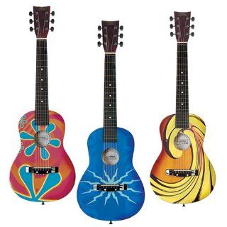 First Act Discovery FG140 Designer Acoustic Guitar, Red, Blue, or Yellow First Act Musical Instruments