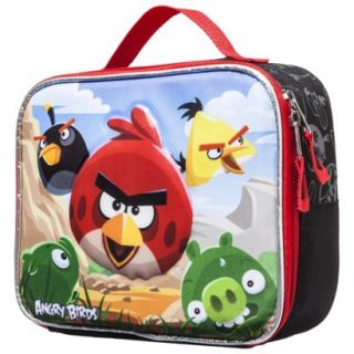 Angry Birds Black/Red Lunch Tote