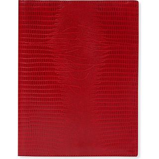 FILOFAX   A5 Flex lizard print leather Cover and notebook