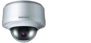 Samsung SCV 3120 WDR 600TVL 12x zoom anti vandal dome camera, dual voltage  Camera & Photo