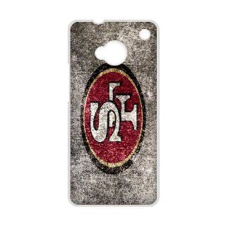 Custom San Francisco 49ers Back Cover Case for HTC One M7 IP 23622 Cell Phones & Accessories