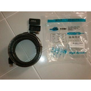 33ft 10M USB 2.0 A Male to A Female Active Extension / Repeater Cable (Kinect & PS3 Move Compatible Extension) 109191 109191, computer connect camera cable problem signal adapter printer extension great device power kinect Computers & Accessories