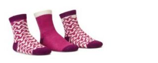 BlindMice Wick Colorful Fan Crew Baby Girls Socks 3 Single Socks 0 12M purple Clothing