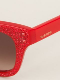 Valentino Garavani 'rockstud' Glittery Sunglasses