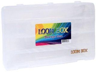 Official Loom Box [Holds Up to 5,000 Rubber Bands & Bracelet Making Accesories] Perfect for Rainbow Loom Toys & Games