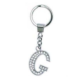 Letter G Keychain (Diamante) 