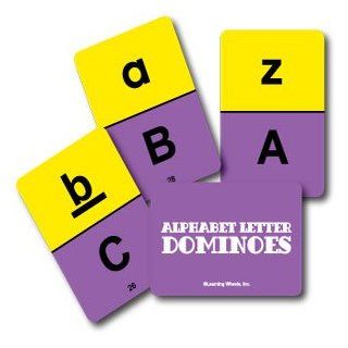 Alphabet Letter Dominoes Toys & Games
