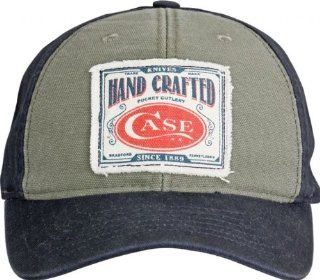 Case Canvas Blue and Gray Ball Cap Sports & Outdoors