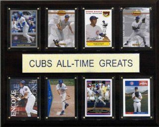 MLB Chicago Cubs All Time Greats Plaque  Sports Fan Decorative Plaques  Sports & Outdoors
