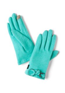 Tech Sassy Gloves in Turquoise  Mod Retro Vintage Gloves