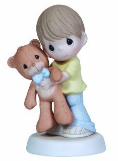 Precious Moments Always in My Heart Boy Figurine   Collectible Figurines