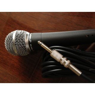 Pyle Pro PDMIC58 Professional Moving Coil Dynamic Handheld Microphone Musical Instruments