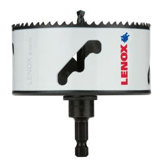 LENOX 4 1/8 in Bi Metal Arbored Hole Saw