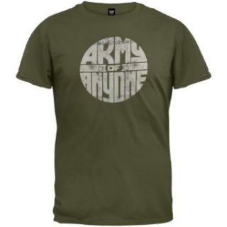 Army Of Anyone   Discharge Logo T Shirt Clothing