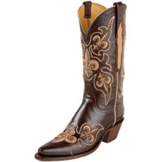 Lucchese Classics Women's GB9290 5/4 Western Boot,Chocolate,6 B(M)US Shoes