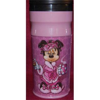 Disney Minnie 'Morning's Aren't Pretty' Travel Thermos Coffee Cups Kitchen & Dining