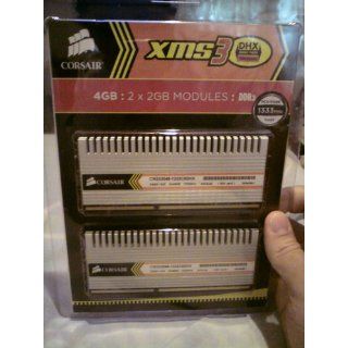 Corsair XMS3 4GB (2x2GB) DDR3 1333 MHz (PC3 10666) Desktop Memory (TW3X4G1333C9DHX) Electronics