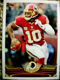 2013 Topps #150 Robert Griffin III Trading Card in a Protective Case   Washington Redskins at 's Sports Collectibles Store