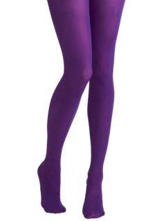 Tights for Every Occasion in Violet  Mod Retro Vintage Tights