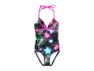 Hurley Kids Moon Bloom One Piece Girls Swimsuits One Piece (Multi)