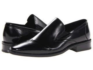 Stacy Adams Robbins Mens Slip on Dress Shoes (Black)