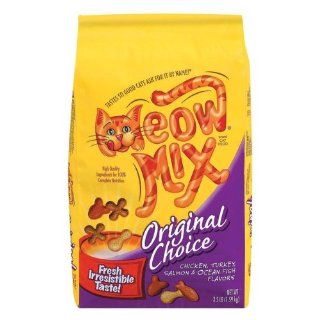 DEL MONTE FOODS 2927445421 Meow Mix Cat Food   3.5 Lb  Dry Pet Food 