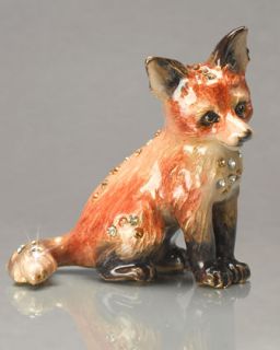 Damien Mini Fox Figurine   Jay Strongwater