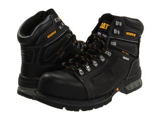Caterpillar Endure Waterproof Steel Toe Mens Work Boots (Black)