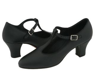 Capezio T Strap High Heels (Black)