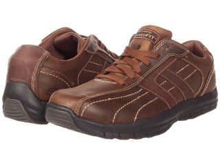 SKECHERS Masen   Kruger Mens Lace up casual Shoes (Brown)