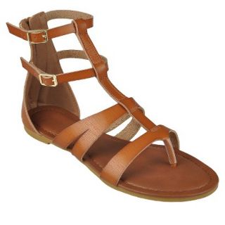 Womens Hailey Jeans Co. Gladiator Sandals Chestnut   9