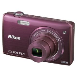Nikon COOLPIX S5200 16MP Digital Camera with 6x