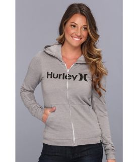 Hurley One Only Slim Fleece Womens Sweatshirt (Gray)